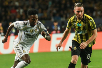 Фотография к новости: "Қайрат" өз алаңында "Реал Мадридке" есе жіберді