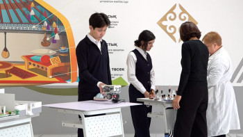 Фотография к новости: Оралда Президент тапсырмасы бойынша салынған жаңа мектеп ашылды