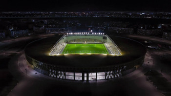 Фотография к новости: Қызылордада УЕФА стандартына сай жаңа стадион ашылды