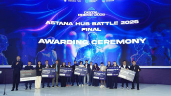 Фотография к новости: Astana Hub Battle додасында Орталық Еуразиядан жиналған 180 стартап бақ сынады