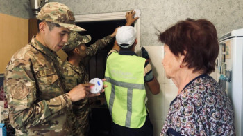 Фотография к новости: Өңірлерде өрт қауіпсіздігін қамтамасыз ету акциясы жүріп жатыр