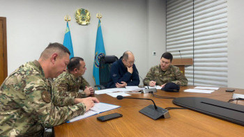 Фотография к новости: Оңтүстік өңірлердегі жер сілкінісінен кейін жедел штаб құрылды