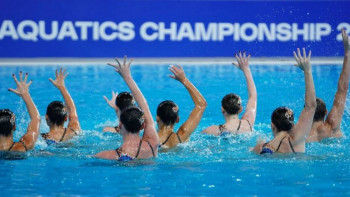 Фотография к новости: Қазақстандық жүзушілер Азия чемпионатында 11 медаль жеңіп алды