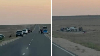 Фотография к новости: Маңғыстаудағы жол апаты: 10 адамның өліміне себеп болған жүргізуші қамалды