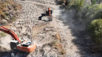 Фотография к новости: Фурманов каналы 40 жылда алғаш рет механикалық тазалаудан өтті