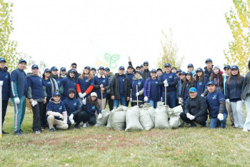 Фотография к новости: Елімізде жалпы республикалық "Таза Қазақстан" экологиялық акциясы өтіп жатыр