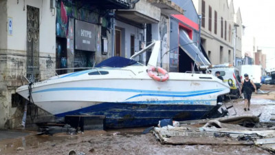 Испанияда су тасқыны салдарынан төтенше жағдай жарияланды