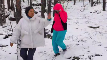 Фотография к новости: Қарқаралы тауларында адасқан үш турист аман-есен табылды