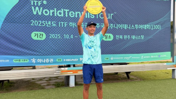 Фотография к новости: Заңғар Нұрланұлы ITF Juniors турниріндегі жетінші жекелей титулын жеңіп алды