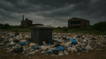 Фотография к новости: Өскемен қоқысқа көміліп жатыр: Халық қарызын төлемейді, зауыт өзін ақтамай тұр