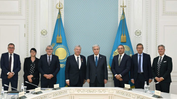 Фотография к новости: Қасым-Жомарт Тоқаев: Швейцария сенімді серіктесіміз