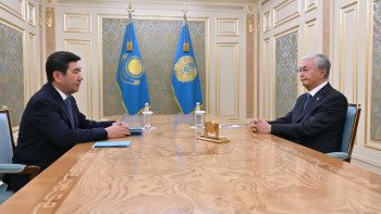 Фотография к новости: Мемлекет басшысы Ерлан Қошановты қабылдады