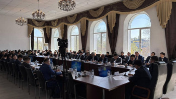 Фотография к новости: Таразда экономикалық саясаттың негізгі бағыттары талқыланды