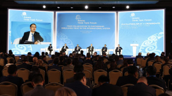 Фотография к новости: Астанада сарапшылар халықаралық сенімді қалпына келтіру жолдарын талқылап жатыр