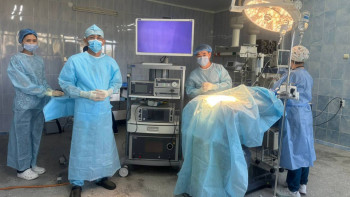 Фотография к новости: Елде алғаш рет балаларды лазерлік литотрипсия әдісімен емдеу жүргізілді