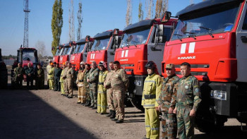 Фотография к новости: "Ертіс орманы" мен "Семей орманы" жаңа техникамен жабдықталды