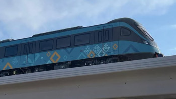 Фотография к новости: Астанада LRT желісі электр қуатына қосыла бастады