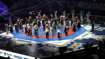 Фотография к новости: Астанада "Қазақстан Барысы" турнирі өтіп жатыр