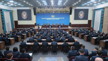 Фотография к новости: ІІМ-де кеңейтілген алқа отырысы өтті