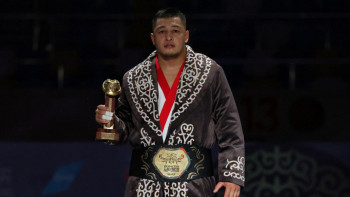 Фотография к новости: Марат Байқамұров – "Қазақстан Барысы – 2025" турнирінің жеңімпазы