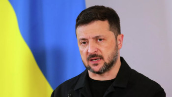 Фотография к новости: Зеленский бейбітшілік үшін кез келген диалогтан бас тартпайтынын мәлімдеді