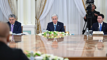 Фотография к новости: Мемлекет басшысы: "Әзербайжан – Қазақстан үшін ерекше ел, бауырлас мемлекет"