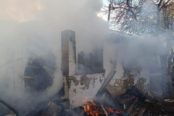 Фотография к новости: Әкесі мен ұлы өртеніп жатқан үйдің балаларын құтқарып қалды