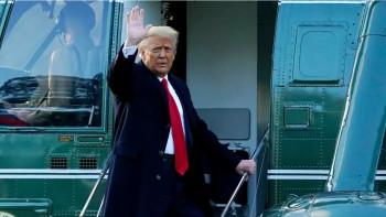 Фотография к новости: Трамп "Бейбітшілік сәулетшісі" сыйлығын алды