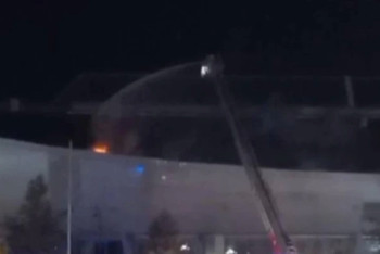 Фотография к новости: "Астана Арена" стадионынан өрт шықты