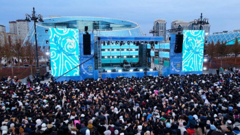 Фотография к новости: Елордада Республика күні кең көлемде аталып өтті