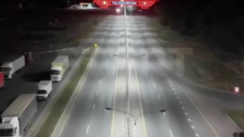 Фотография к новости: "Алматы – Өскемен" автожолында жарықтандыру жүйесі іске қосылды