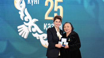 Фотография к новости: Алматыда мәдениет және ақпарат саласының қызметкерлері марапатталды