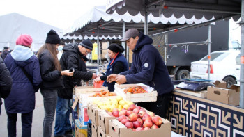 Фотография к новости: Қорытынды жәрмеңке: Ақмола облысының аграршылары 460 тоннадан аса өнім ұсынды