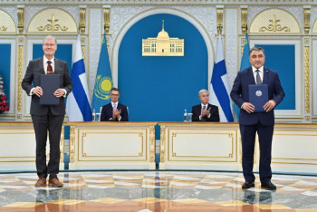 Фотография к новости: Қазақстан мен Финляндия арасында 15 құжатқа қол қойылды