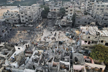 Фотография к новости: Газа секторына жасалған соққы: Израиль ХАМАС-ты бітімгершілікті бұзды деп айыптады