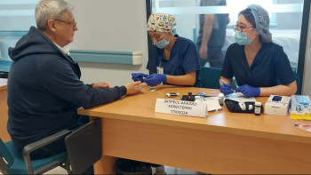 Фотография к новости: Тұрғындар тегін медициналық тексерістен өте алады