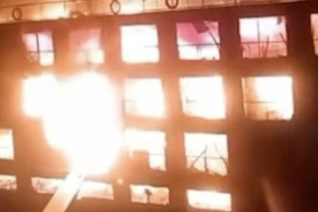 Фотография к новости: Египетте Ніл өзенінде 200-ден астам турист мінген кеме өртенді