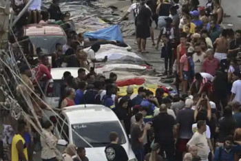 Фотография к новости: Бразилияда есірткіге қарсы операция кезінде 120-ға жуық адам қаза тапты