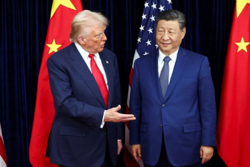 Фотография к новости: Трамп пен Си Цзиньпиннің кездесуі басталды