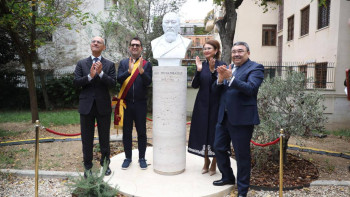 Фотография к новости: Италияда Абай Құнанбайұлының бюсті ашылды