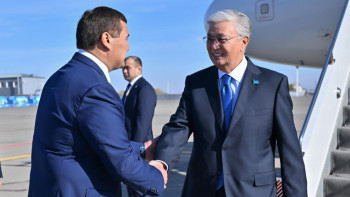 Фотография к новости: Президент жұмыс сапарымен Қызылорда облысында