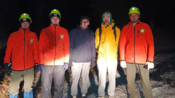 Фотография к новости: Алматы тауларында екі жасөспірім құтқарылды