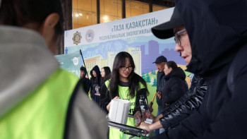 Фотография к новости: Аюсай шатқалында экологиялық сенбілік өтті
