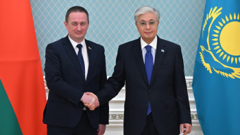 Фотография к новости: Тоқаев Беларусь премьер-министрімен кездесті: өзара сауда 20%-ға артты