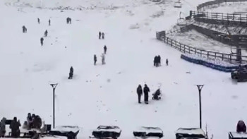 Фотография к новости: Алматы тауларында алғашқы қар жауды