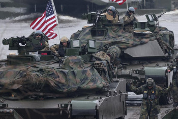 Фотография к новости: Пентагон: АҚШ Еуропадағы әскерін қысқартуды жоспарлап отырған жоқ