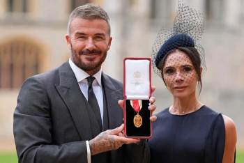 Фотография к новости: Дэвид Бекхэм рыцарь атанды: Король Чарльз III футбол аңызын марапаттады