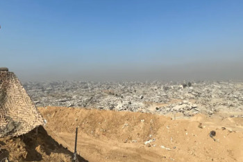 Фотография к новости: Екі жылдық соғыстың ауыр салдары: Газа қираған қалаға айналды