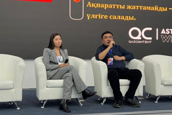Фотография к новости: BAQ.KZ тілшісі Орталық Азиядағы ең ірі медиа іс-шарада шеберлік сабағын өткізді
