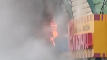 Фотография к новости: Петропавлда ұялы телефон сататын бутик пен ломбард өртеніп кетті